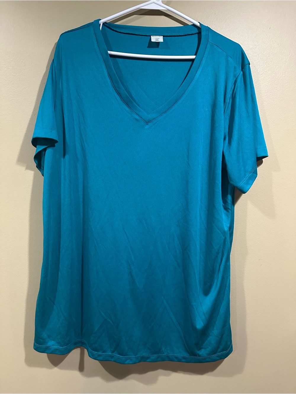 Sport-Tek Teal V-Neck Short Sleeve Performance Tee